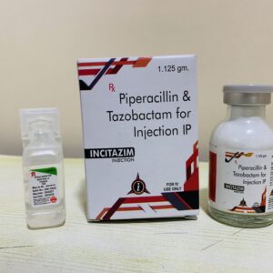 Piperacillin & Tazobactum Injection (Incitazim 1.125GM) 