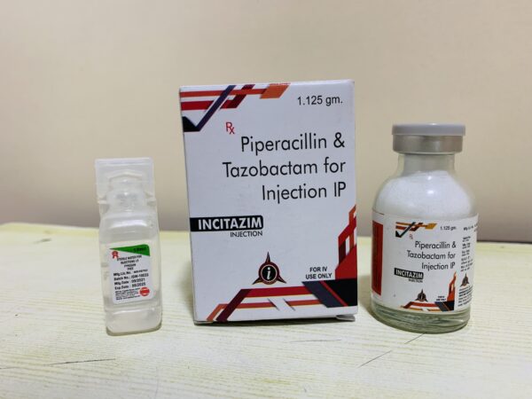 Piperacillin & Tazobactum Injection (Incitazim 1.125GM) 