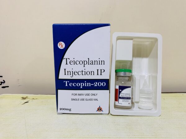 Teicoplanin 200mg Injection (Tecopin-200)