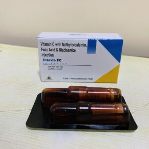 Vitamin C Methylcobalamin With Folic Acid And Niacinamide Injection(Intevit-fc)