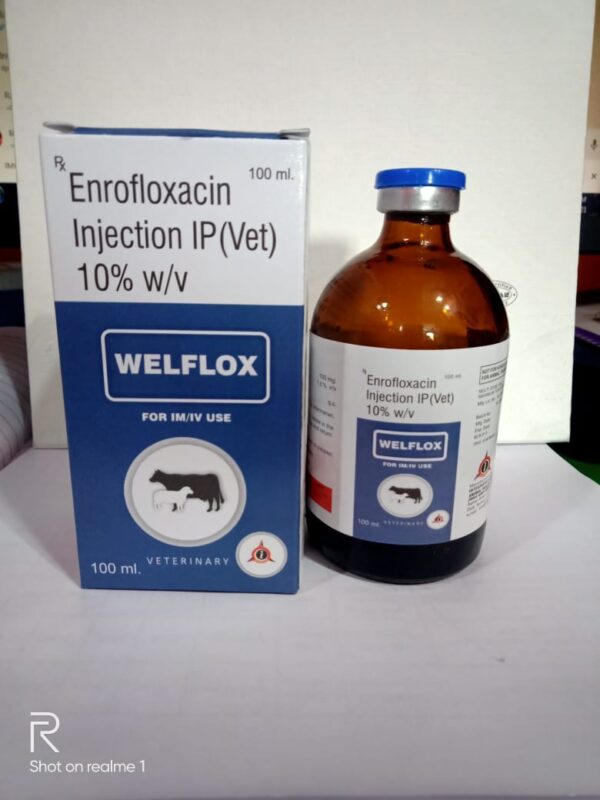 Entrofloxacin Injection 10% ww (Welflox)
