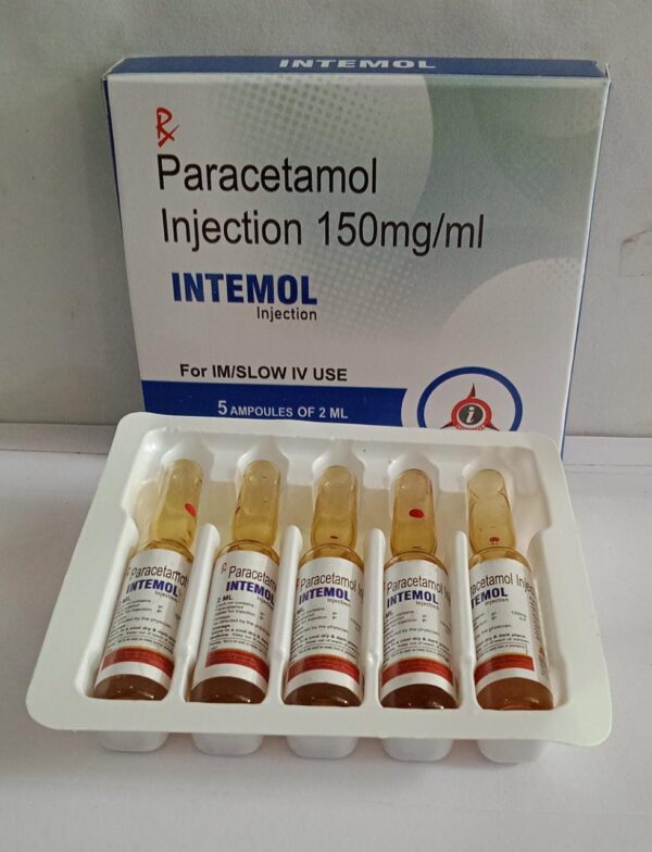 Paracetamol 150mg Injection (Intemol)
