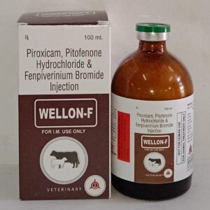 Piroxicam Pitofenone Hydrochloride & fenpiverinium Bromide Injection (Wellon-F)