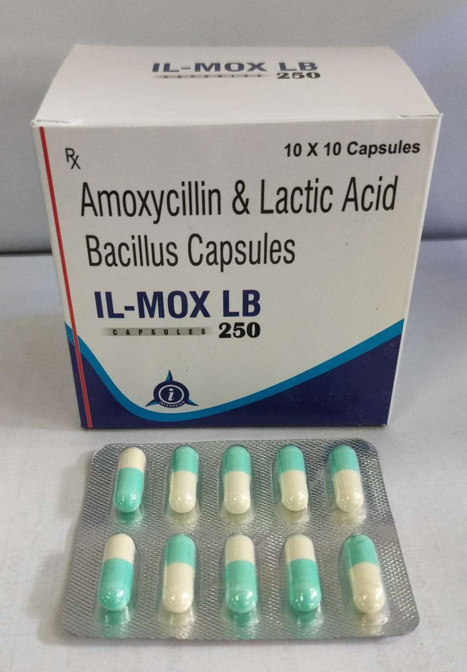 Amoxycillin, Lactic Acid Bacillius Capsules (IL-Mox Lb 250)