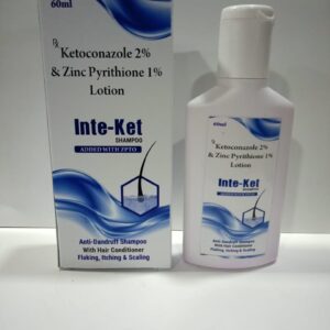 Ketoconazole 2% & Zinc Pyrithione 1% Shampoo (Inte-Ket Shampoo)