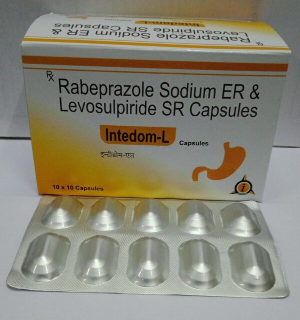 Rabeprazole & Levosulphride Capsules (Intedom-L)