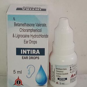 Betamethasone, Chloramphenicol, Lignocaine Ear Drops (Intira)