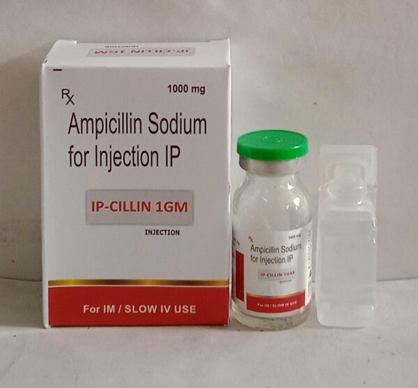 Ampicillin Injection 1000mg (Ip-Cillin 1gm)