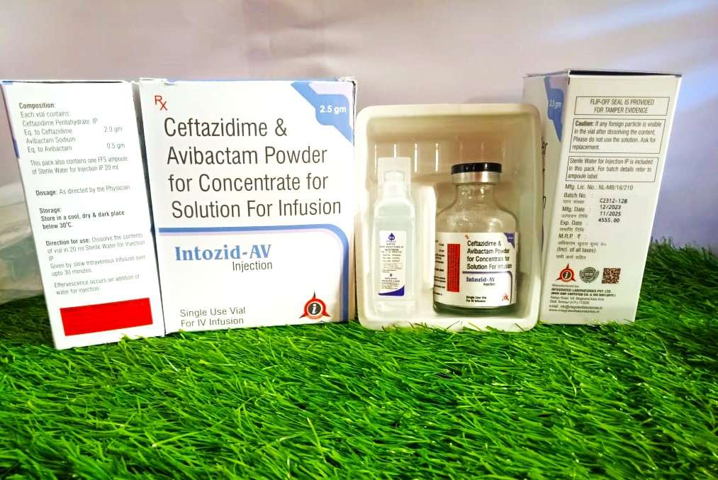 Ceftazidime Avibactam 2.5 gm injection ( INTOZID-AV 2.5 )