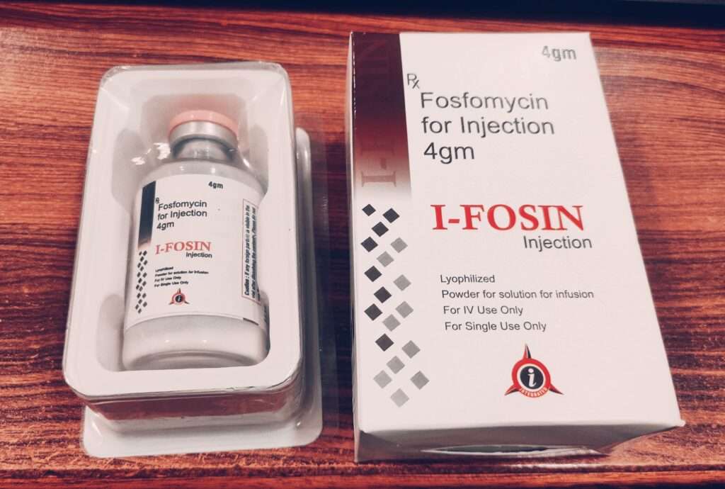 Fosfomycin 4gm Injection IFOSIN Integrated laboratories Pvt. Ltd.