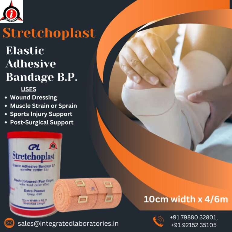 Elastic Adhesive Bandage - Stretchoplast - Integrated laboratories Pvt ...